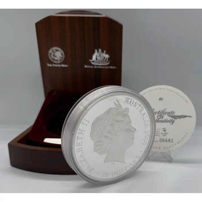 2000 Sydney Olympic Games 1kg 99.9% silver coin