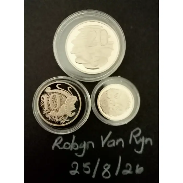 2000 20c 10c 5c Proof Coins