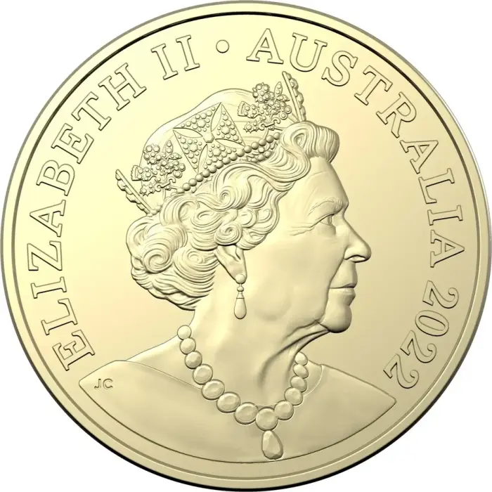 2022 Australia Mob of Roos UNC from roll  One Dollar $1 Coin