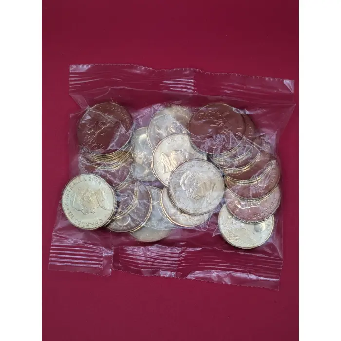 Bluey 2024 $1 New DOLLARBUCK Bag Of 20 Coins Sealed - with balloon