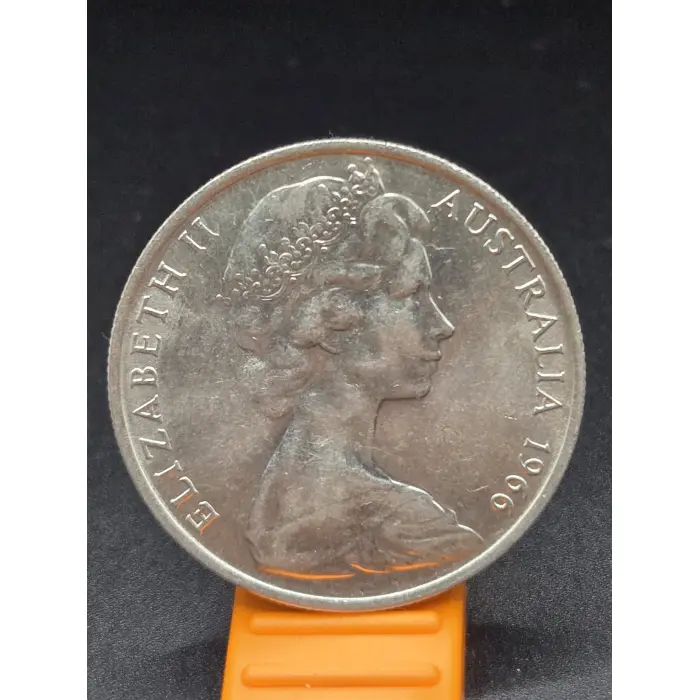 2 x 1966 Round 50c Coin 