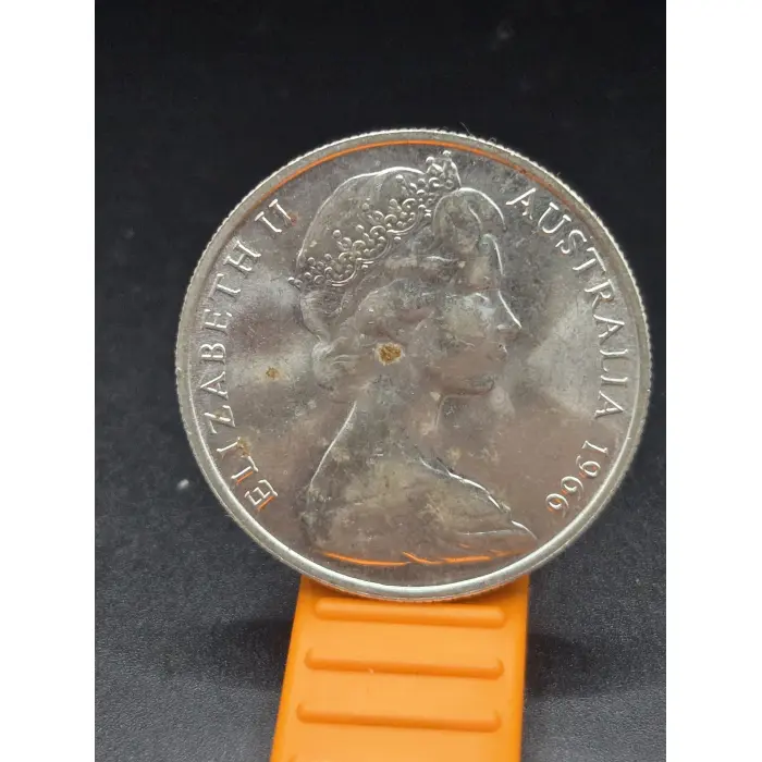 2 x 1966 Round 50c Coin 