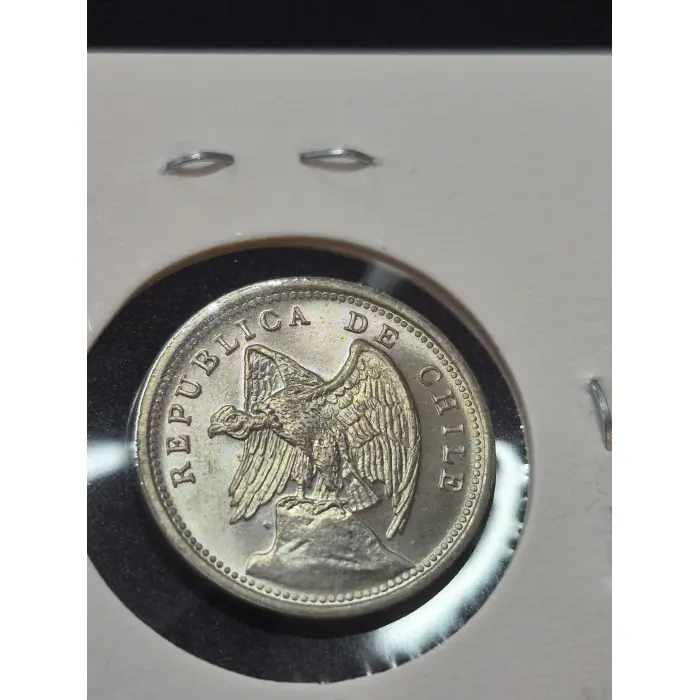 1941 Chile 10 Centavos Coin (Uncirculated / Choice Details)