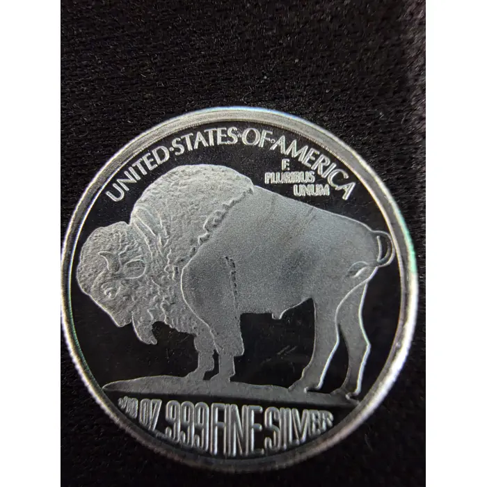 1/10oz fine 999 silver USA buffalo Indian Head round