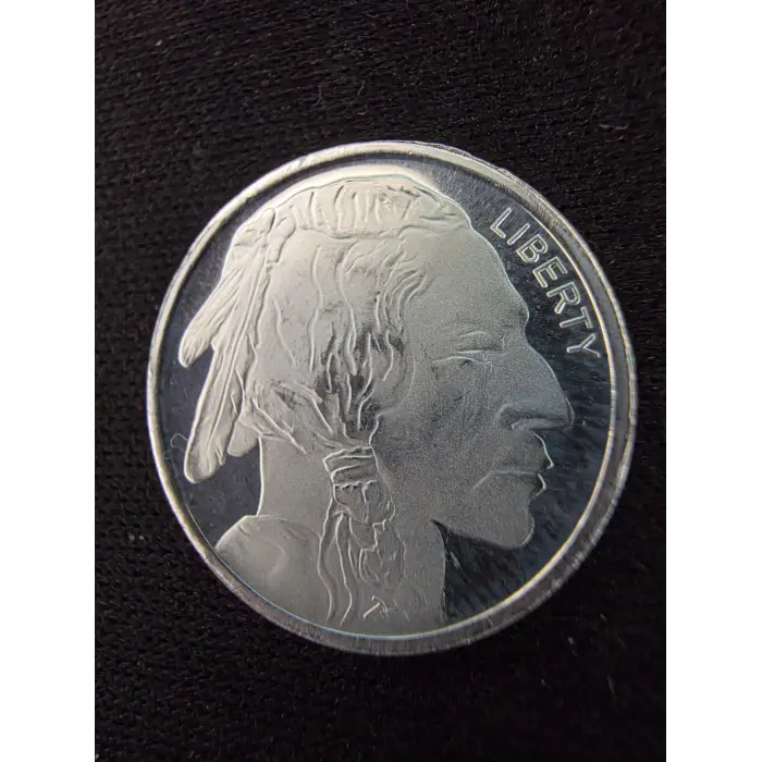 1/10oz fine 999 silver USA buffalo Indian Head round