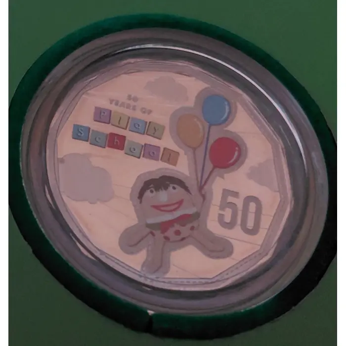 50c 2016 50th Anniversary of Play School 3 Coin Book Set
