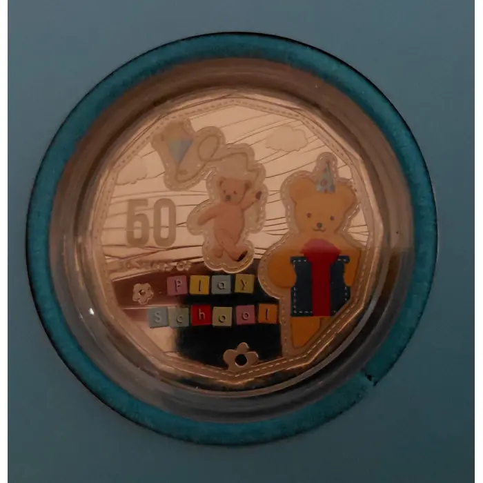 50c 2016 50th Anniversary of Play School 3 Coin Book Set