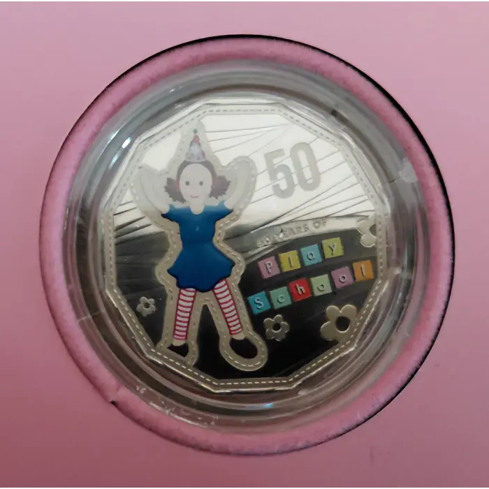 50c 2016 50th Anniversary of Play School 3 Coin Book Set