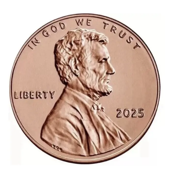 2022 UNC 50c Platinum Jubilee ER Coin 