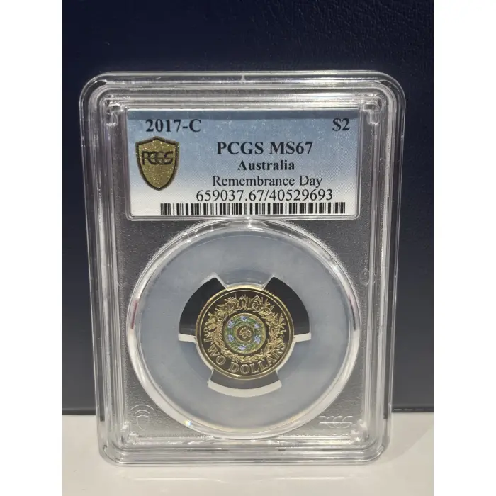 2017 $2 Rosemary Remembrance Day PCGS MS67