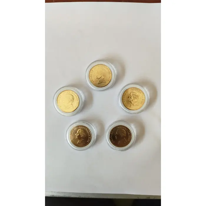 5 x 2026 $1 Mob of Six Roos Uncirculated Coins - Bundle of 5 (In Capsules)