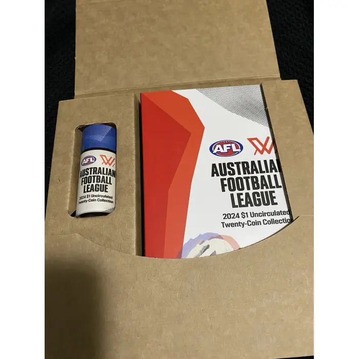AFL Australian Football League 2024 $1 Uncirculated Twenty-Coin Collection