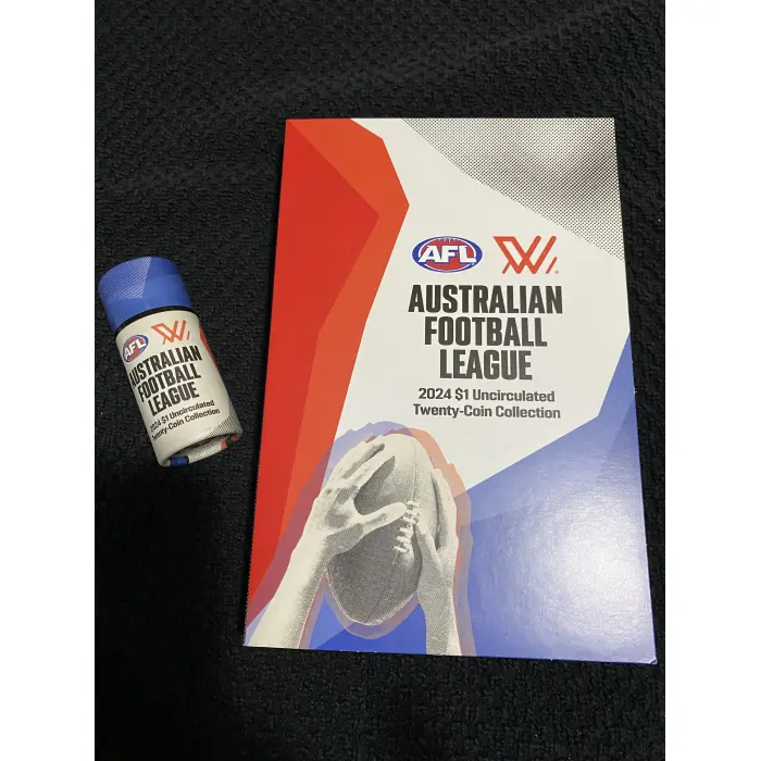 AFL Australian Football League 2024 $1 Uncirculated Twenty-Coin Collection
