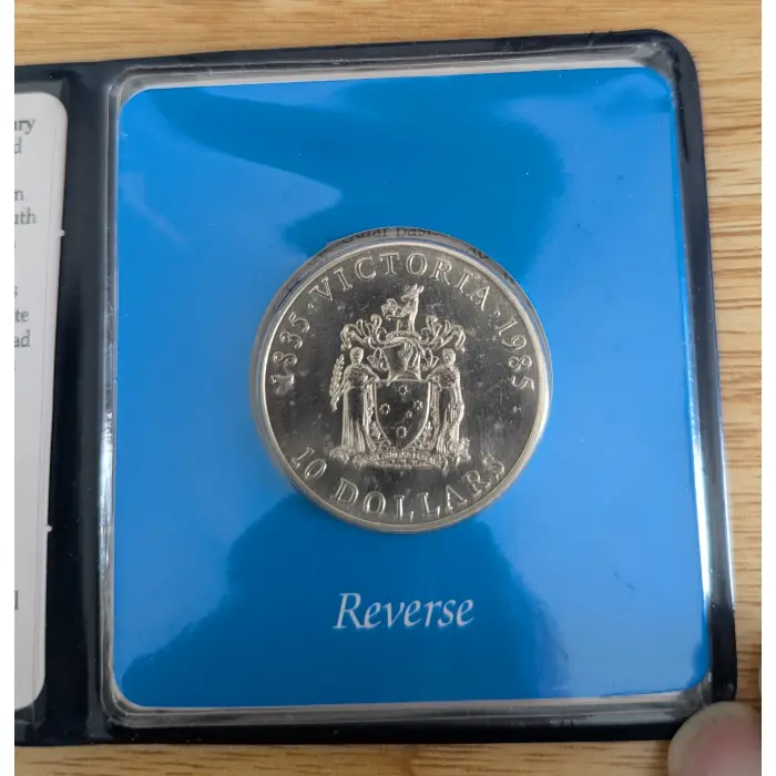 RAM  $10 Silver Proof State Series Victoria