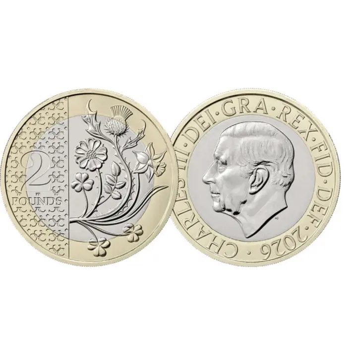 GREAT BRITAIN 2026 8-COIN DEFINITIVE BRILLIANT UNCIRCULATED SET