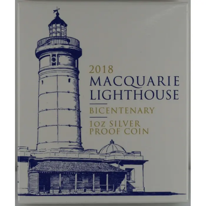 2018 Macquarie Lighthouse Bicentenary 1oz Silver Proof Coin