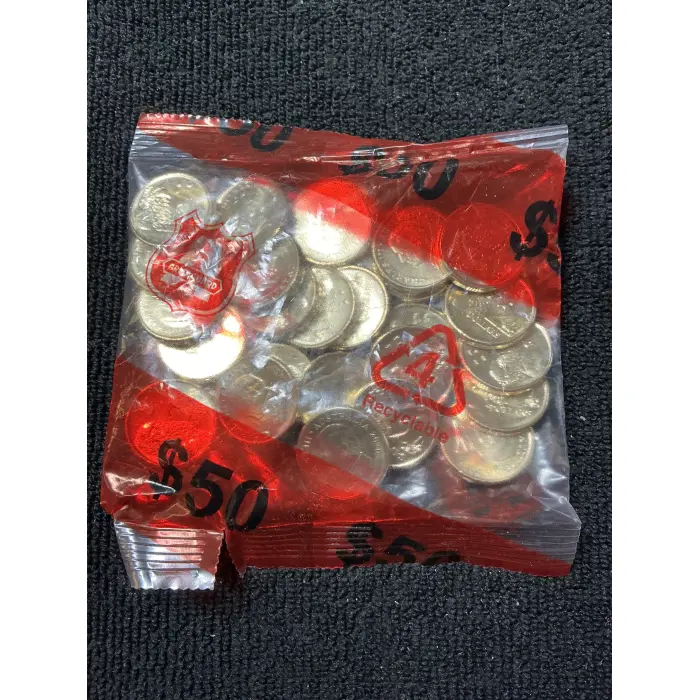 Security company bag of uncirculated 2026 $2 coins