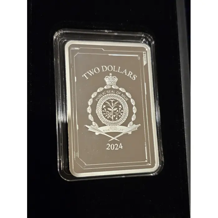 2024 New Zealand Mint Hasbro G.I. Joe Scarlett 1 oz Proof Silver Coin 