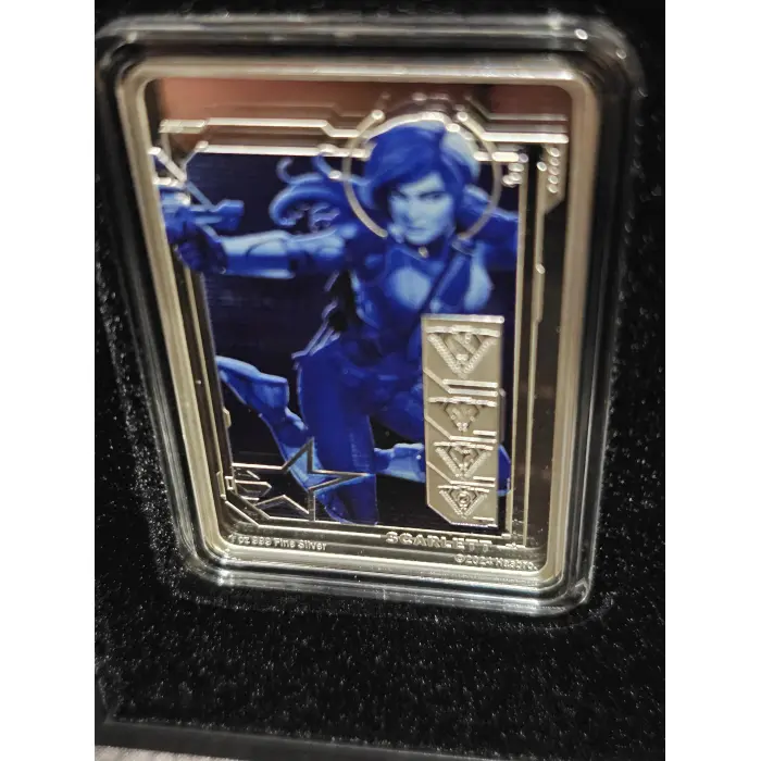 2024 New Zealand Mint Hasbro G.I. Joe Scarlett 1 oz Proof Silver Coin 