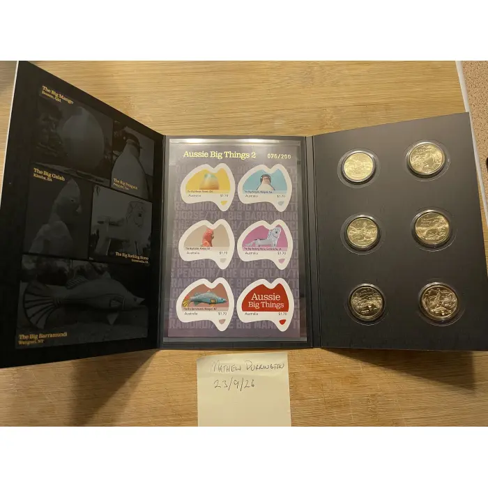 2025 Aussie Big Things 2 Limited Edition Six Coin Collection – Set 1 & 2