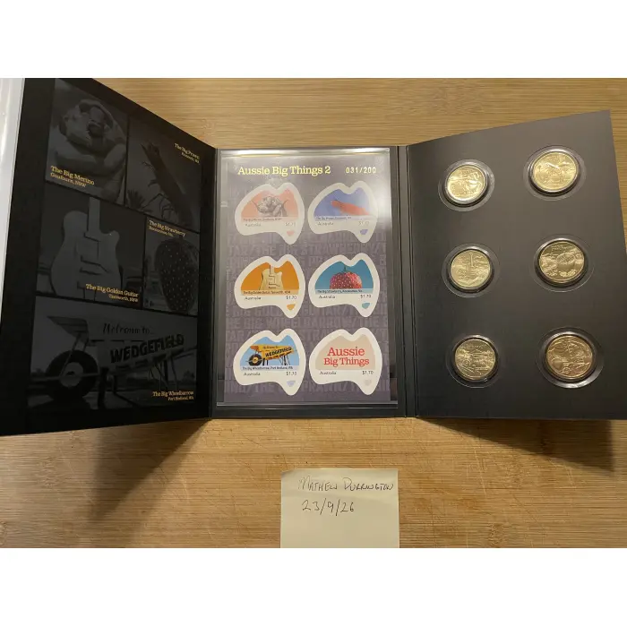 2025 Aussie Big Things 2 Limited Edition Six Coin Collection – Set 1 & 2