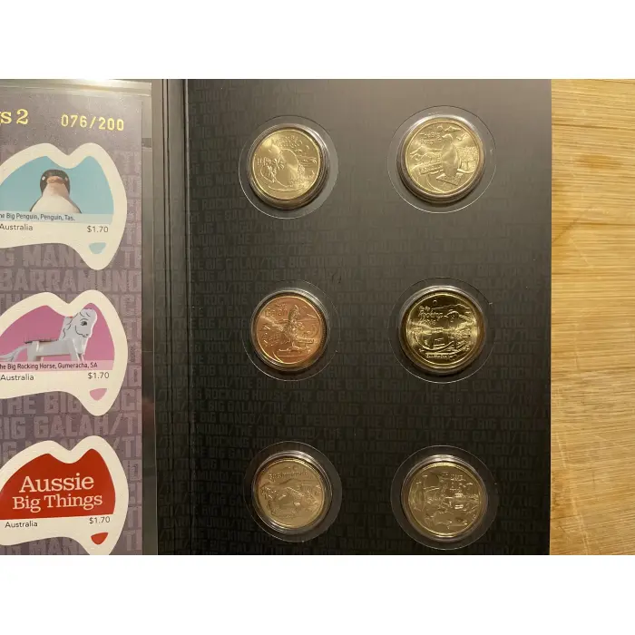 2025 Aussie Big Things 2 Limited Edition Six Coin Collection – Set 1 & 2