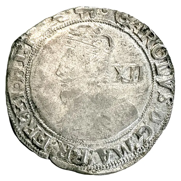 ENGLISH 1625 Charles I Shilling (S2796) F/aVF