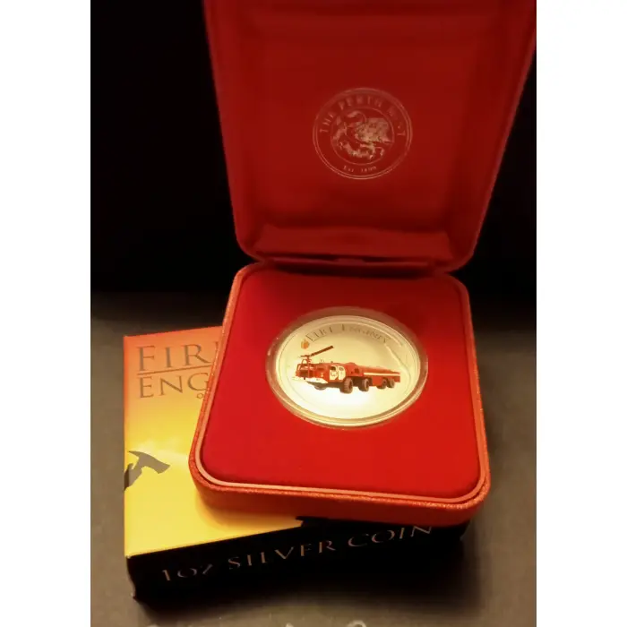  BIN 1oz 99.9% Silver AA-60 Airfield Fire Engine  