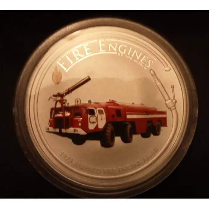  BIN 1oz 99.9% Silver AA-60 Airfield Fire Engine  