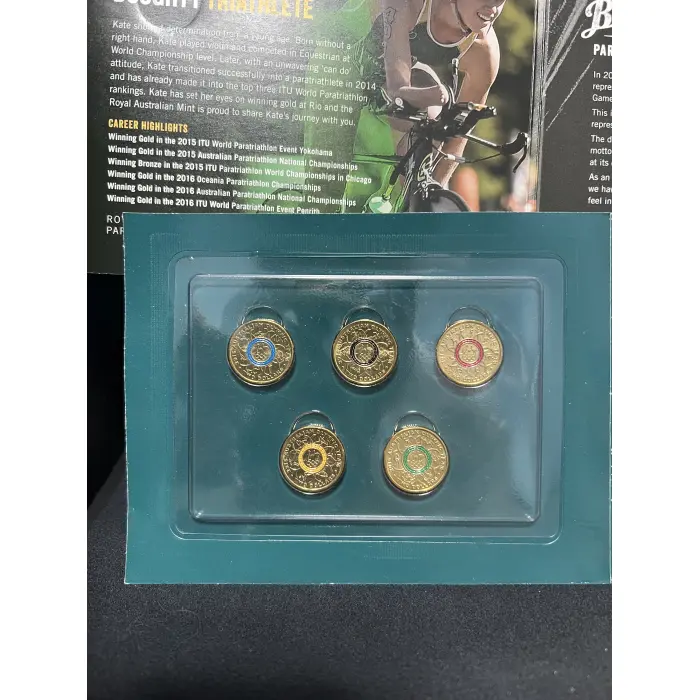 UNC $2 Commemorative Carded Set  Rio 2016 Olypics & Paralympics 