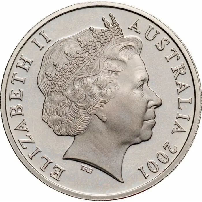 2001 RAM Centenary Of Federation 20c Lightly Circulated Coin - TASMANIA