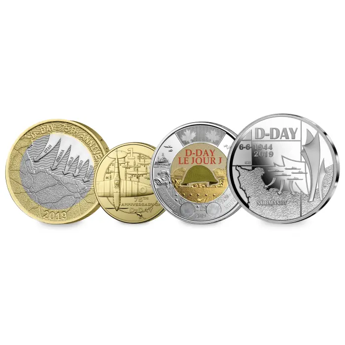 2019 Four Coin Set - 75th Anniversary of D-Day