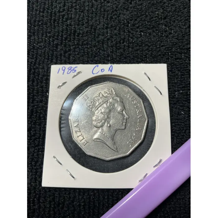 1985 CoA coin