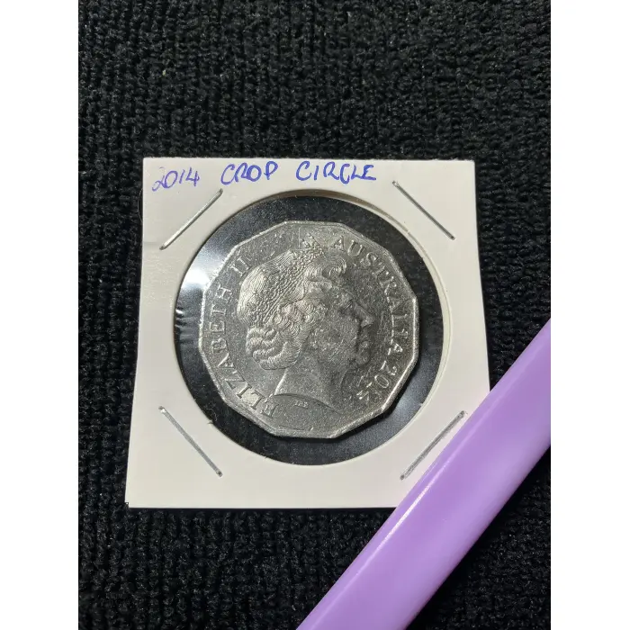 2014 crop circle coin