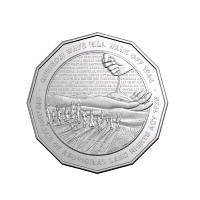 2026 RAM Bag 50c Unity Courage Land rights coins