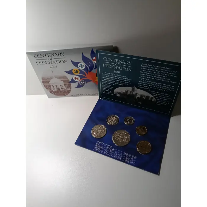 2001 Centenary of Federation Mint set