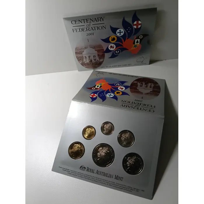 2001 Centenary of Federation Mint set