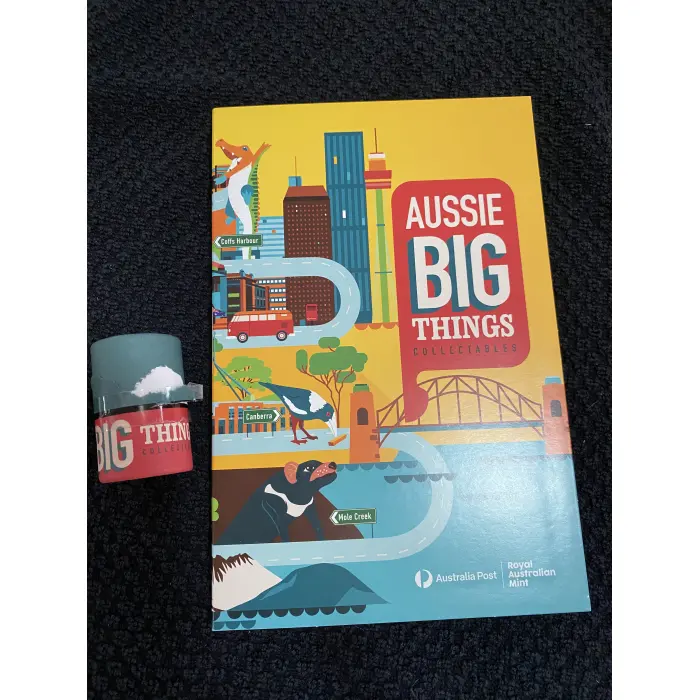 Australia 2024 Aussie Big Things coin set folder & roll 