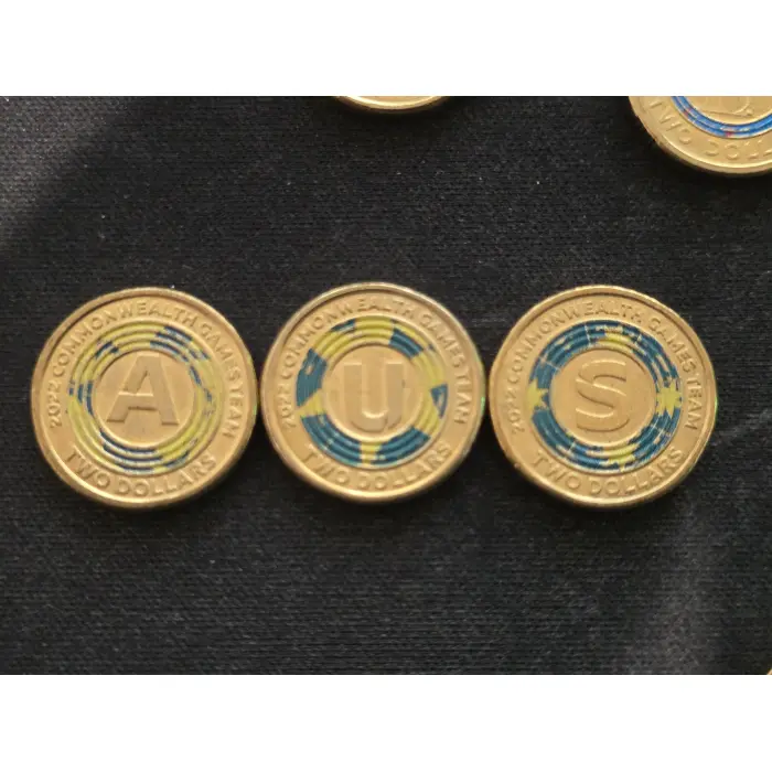 $2 circulated commemorative bundle "sports" 25 coin bundle