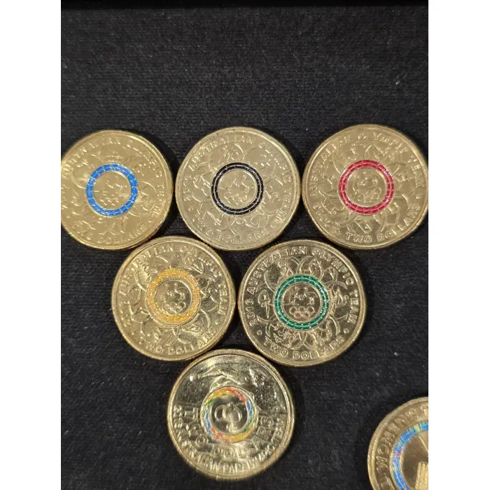 $2 circulated commemorative bundle "sports" 25 coin bundle