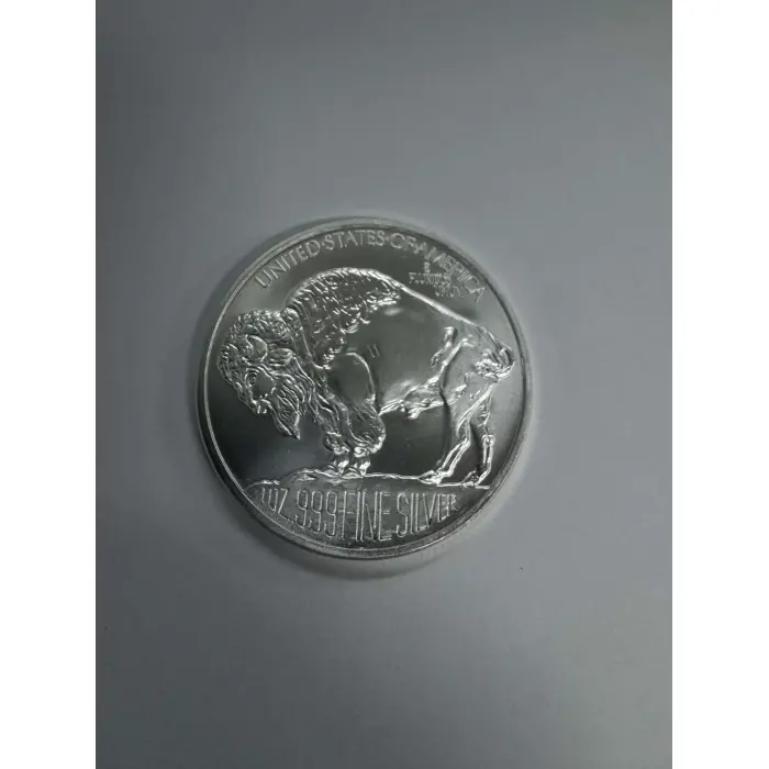 1oz Silver Buffalo round fine silver 