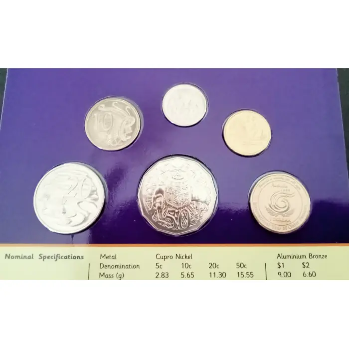 1999 UNC Coin Set