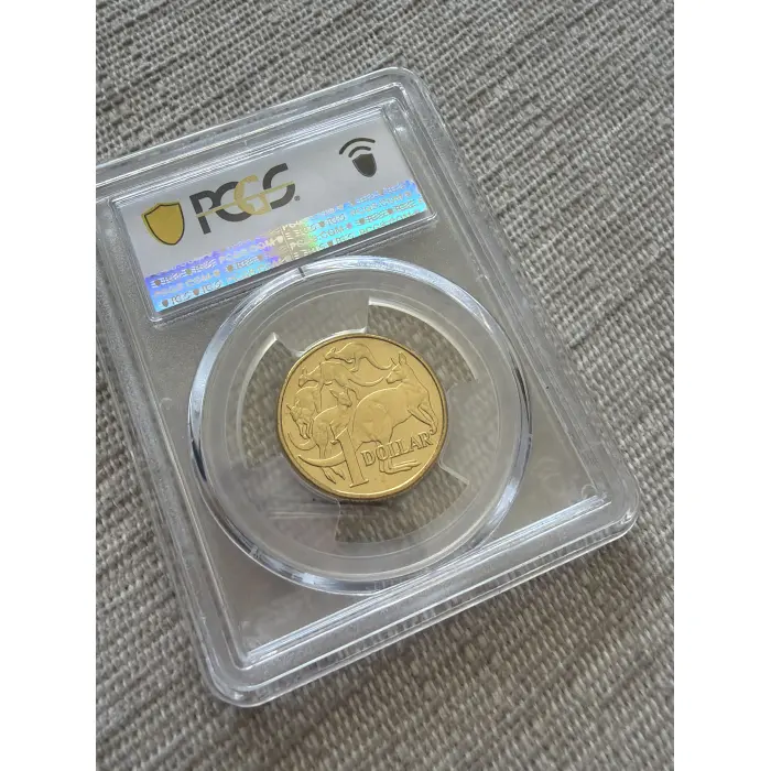 ⭐️2016 $1 CHANGEOVER COIN 50 YEARS OF DECIMAL CURRENCY PCGS MS66