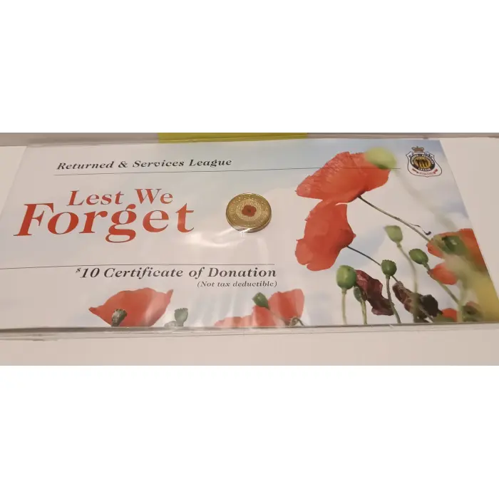 2012 Lest We Forget Red Poppy