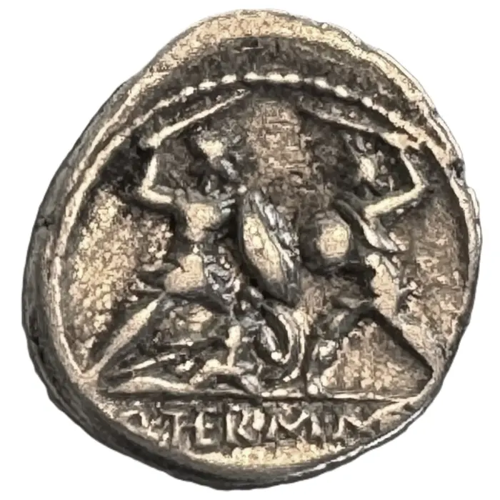 ROMAN Q. Thermus M.f (103 BC) denarius (S197) gVF/VF