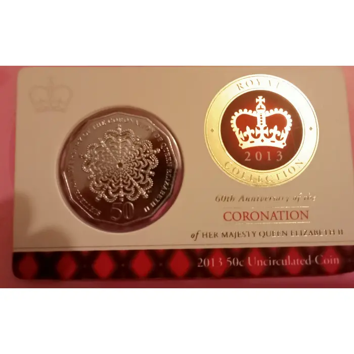 50c 60th Anniversary of Coronation 