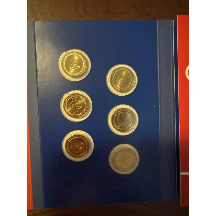 2023 AFL One Dollar Collection Full Coin Set Folder with coins