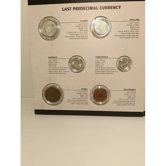 1964-1966 Australian Currency Changeover Collection