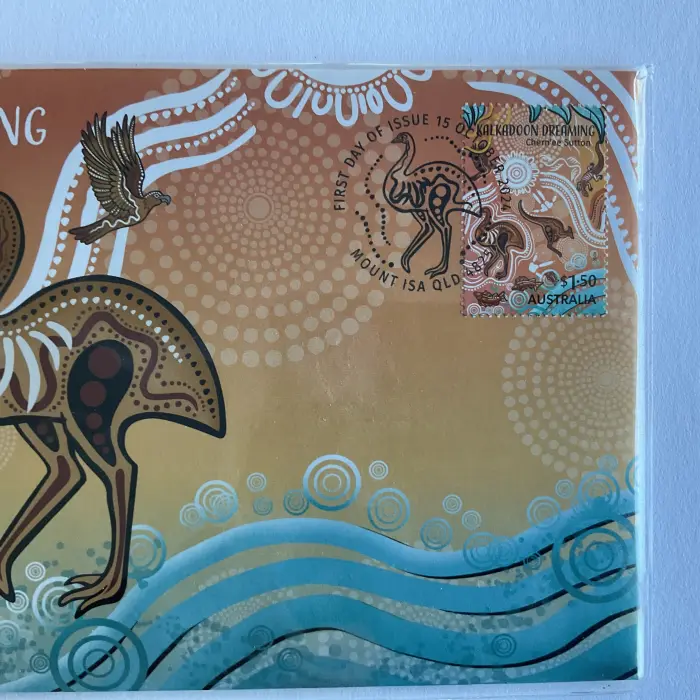 2024 PNC $1 Coloured UNC Coin "Kalkadoon Dreaming" 