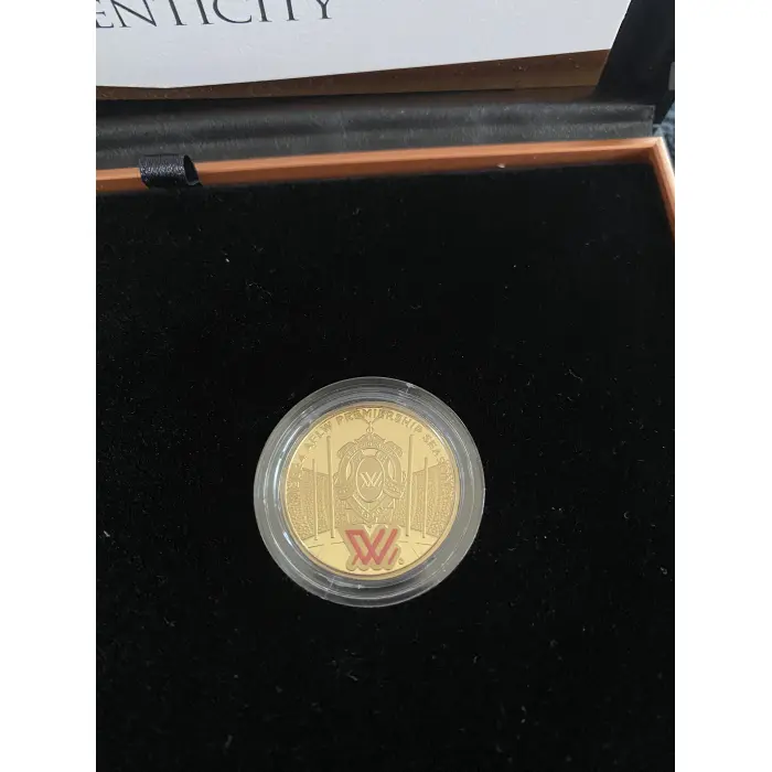 Royal Australian Mint 2024 AFL $1 Coloured Proof Two-Coin Set 
